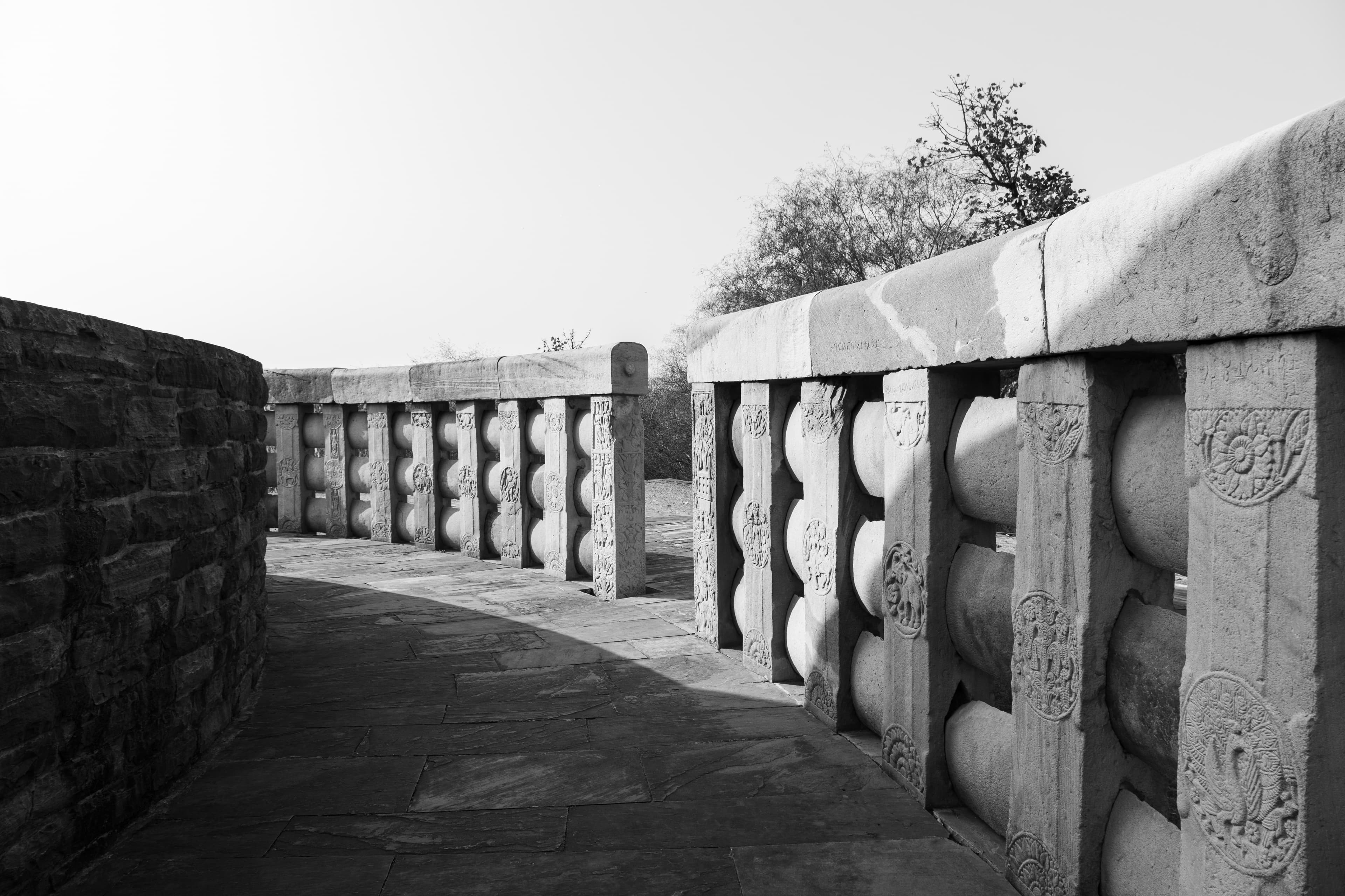 Timeless Silence Along the Sanchi Stupa Path
